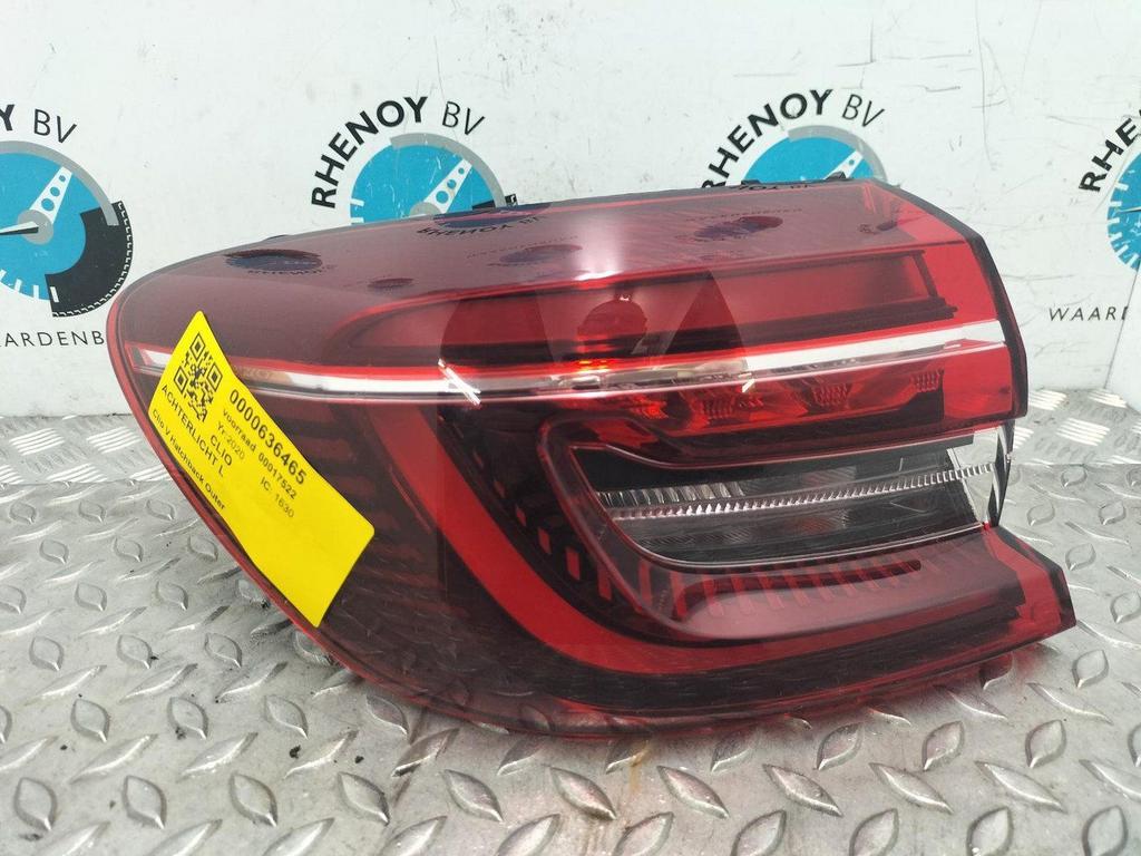 RENAULT CLIO MK5 BJA 1.0 TCe100 R.S. Line  ACHTERLICHT L 202, Ophalen of Verzenden, Gebruikt, Stiba lid
