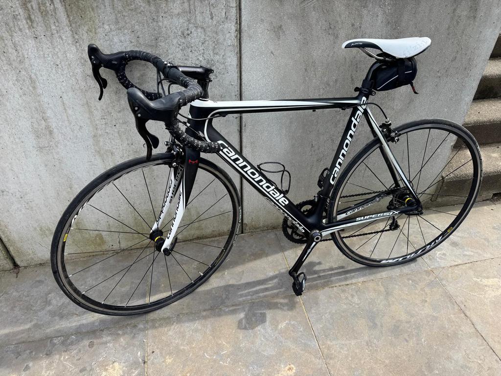 Canondale Supersix Shimano maat 54 carbon, Vélos & Vélomoteurs, Vélos | Vélos de course, Utilisé, Hommes, Autres marques, Carbone
