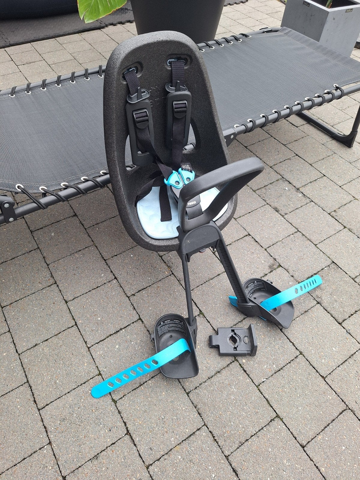 yepp nexxt mini voorzitje, Siège avant, Yepp (Thule), Repose-pieds, Comme neuf