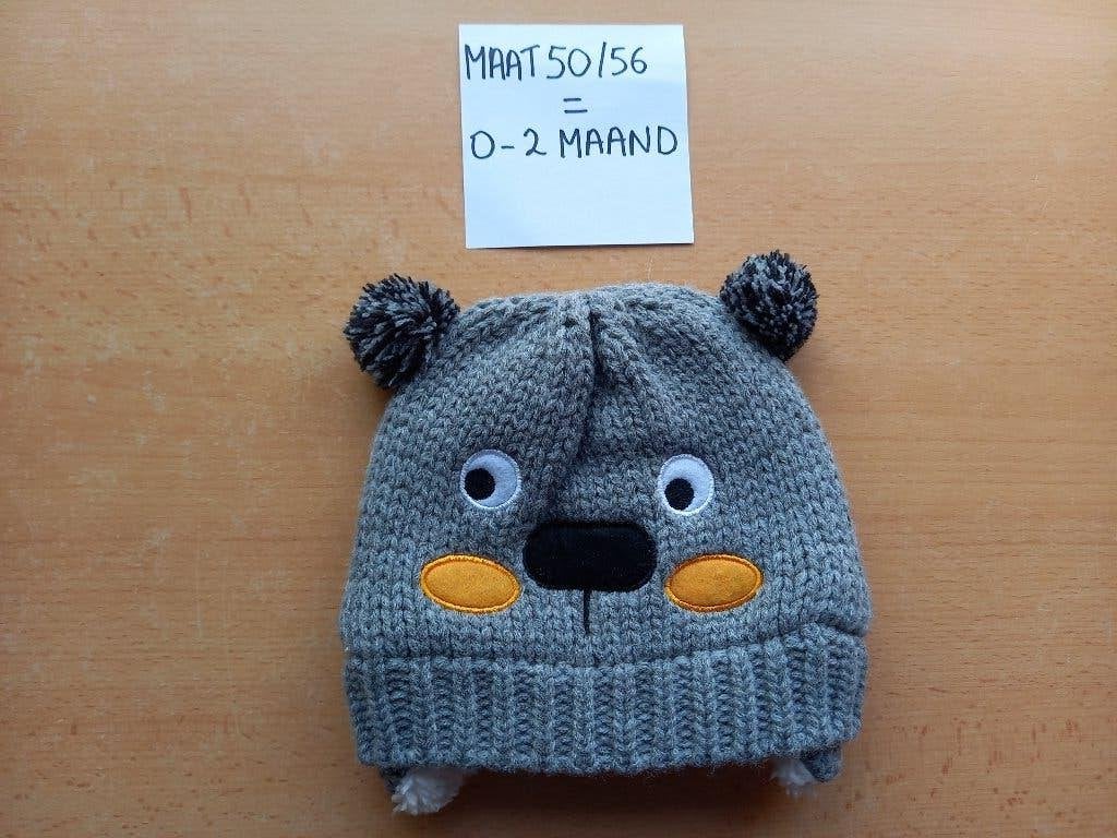 NIEUW warme muts baby maat 50/62, Kinderen en Baby's, Maat 62, Jongetje of Meisje, Nieuw, Ophalen of Verzenden