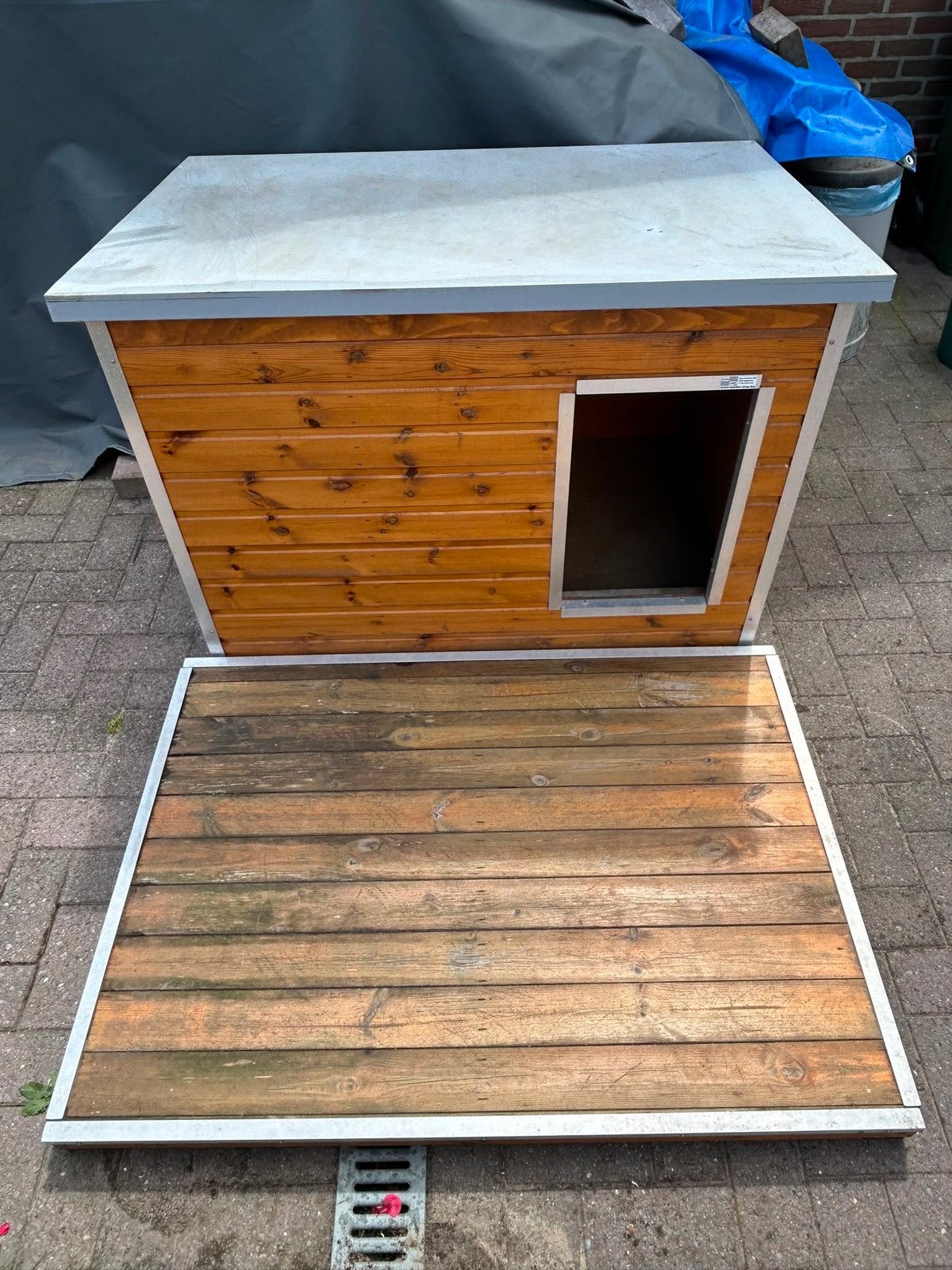 Hondenhok, Animaux & Accessoires, Maisons pour chiens, 65 à 100 cm, Comme neuf, Enlèvement, Niche à chien