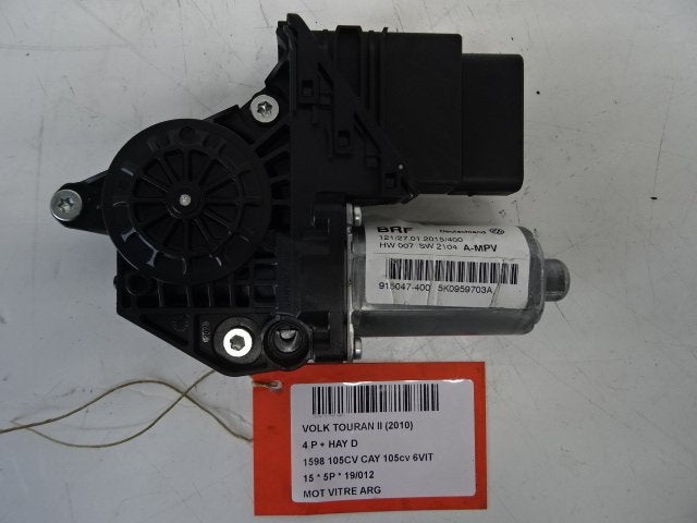 MOTEUR LEVE VITRE ELECTRIQUE ARRIÈRE GAUCHE (5K0959703A), Arrière, Volkswagen, Volkswagen AG, Utilisé