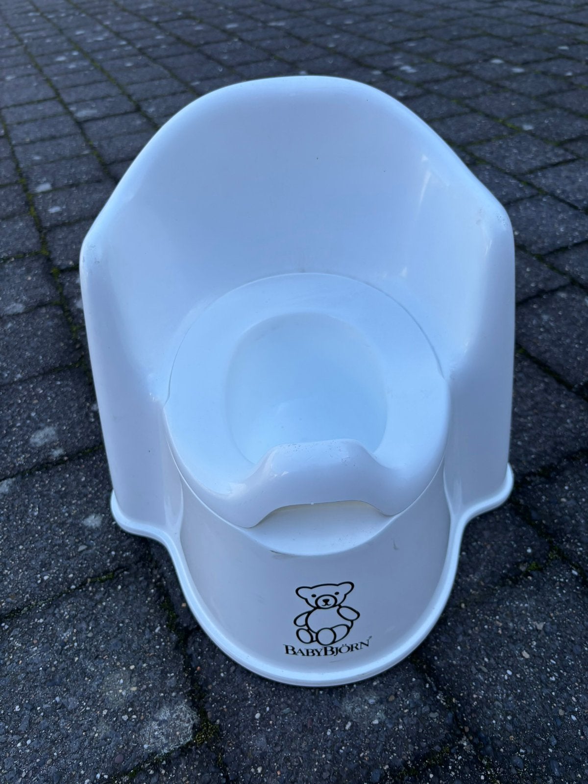 Plaspotje Babybjorn hoge rug, Kinderen en Baby's, Ophalen of Verzenden, Gebruikt