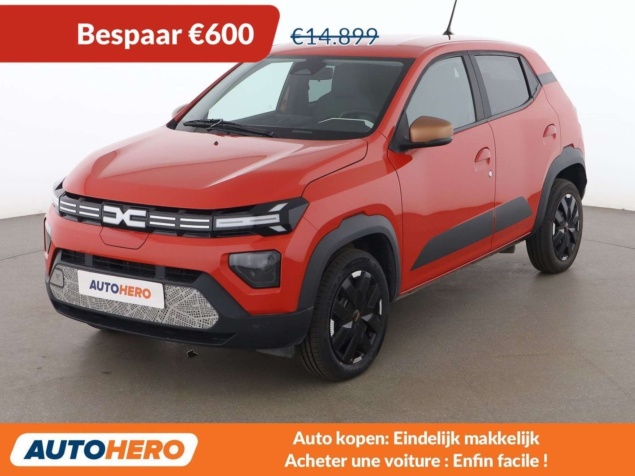 Dacia Spring electric drive 48 kW Extreme (automatique), Autos, Dacia, Rouge, Achat, 48 kW, 5 portes