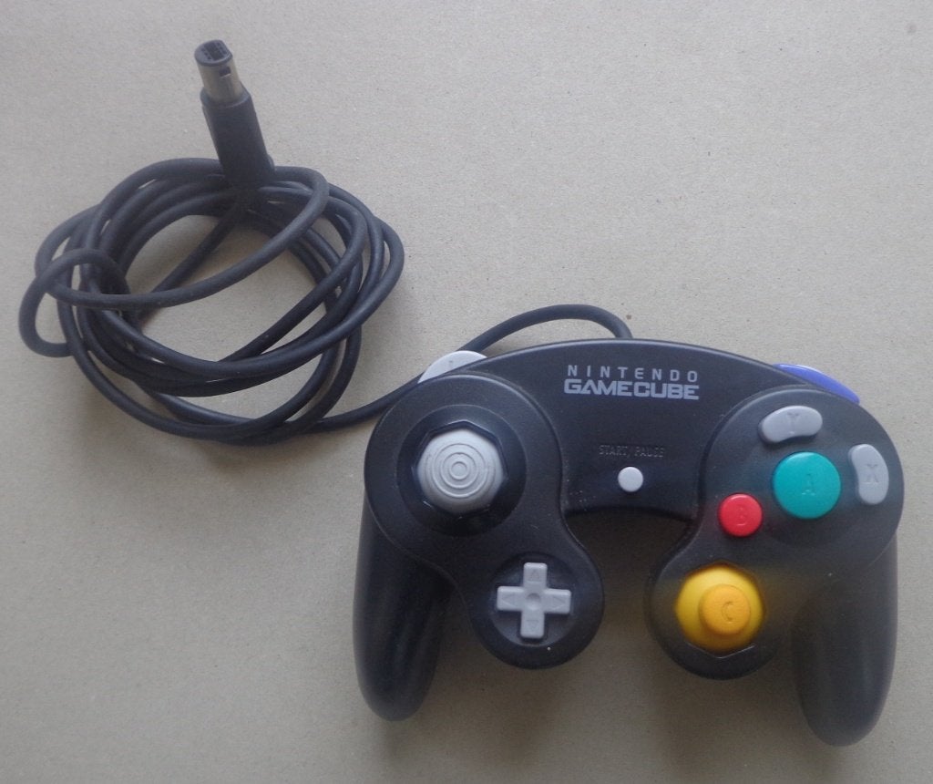 Originele Controller voor de Nintendo GameCube zwart, Games en Spelcomputers, Spelcomputers | Nintendo GameCube, Ophalen of Verzenden