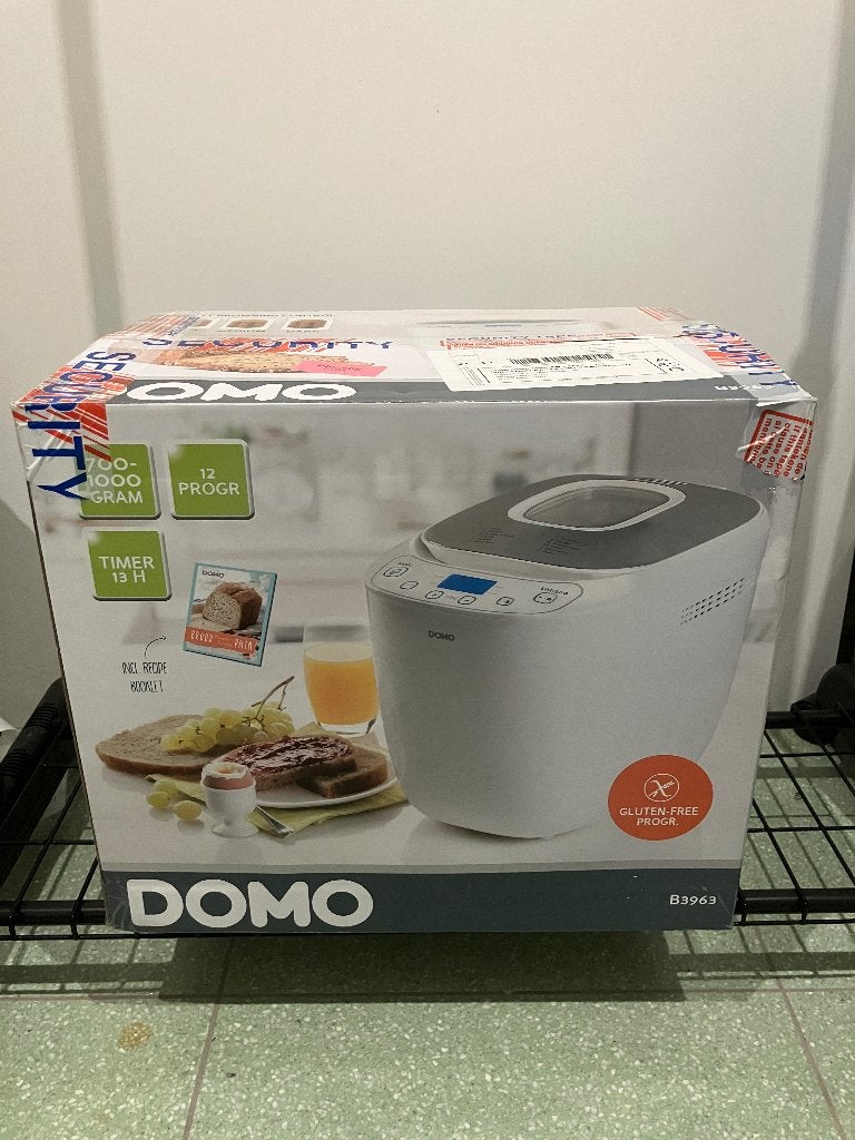 Domo B3963 broodbakmachine nieuw, Electroménager, Machines à pain, Enlèvement ou Envoi, Neuf