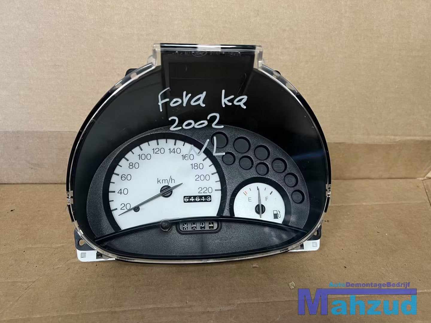 FORD KA 1 KM Teller instrumentenpaneel 1996-2008, Fabrikant BV, Gebruikt, Info@fabrikant.eu, Fabrikantstraat 1
1000 AA  Amsterdam, NL