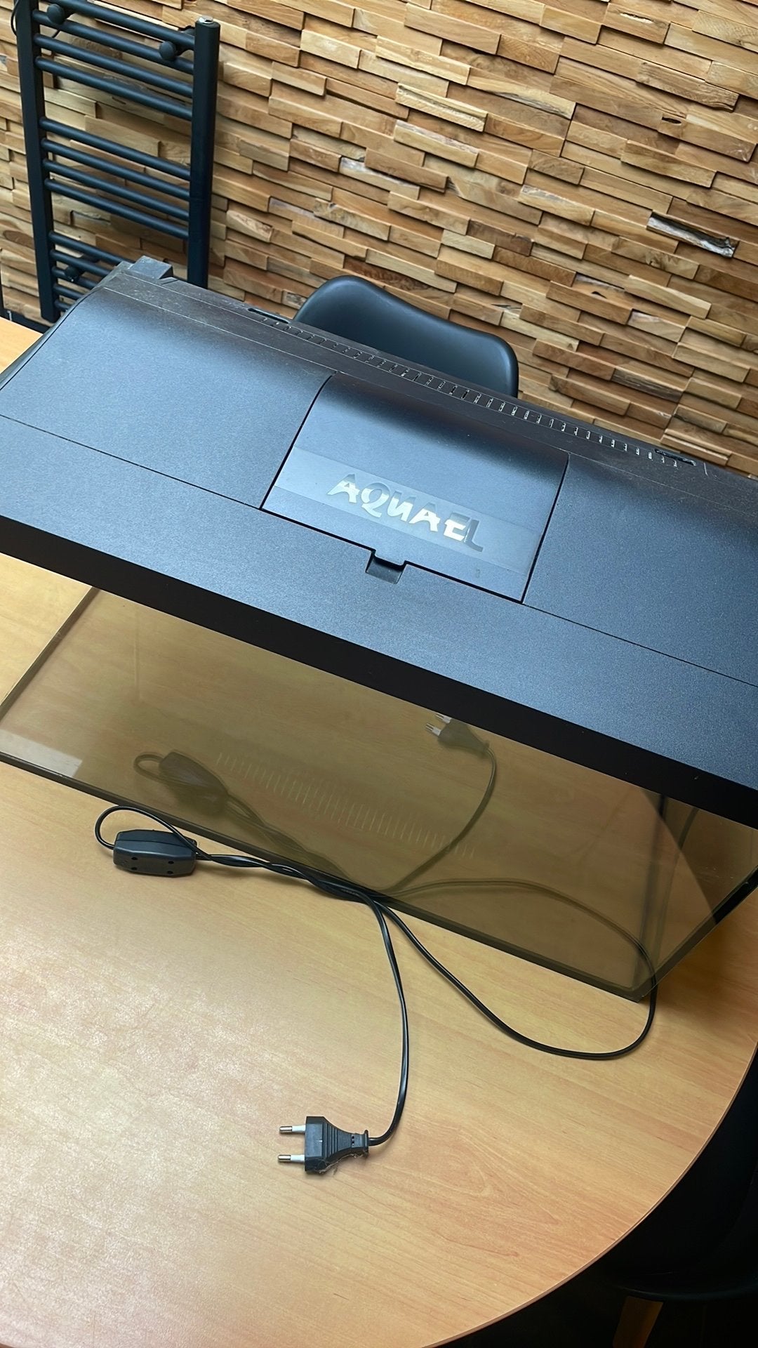 Aquarium 60/30/30cm, Ophalen, Gebruikt, Aquael, Inclusief deksel