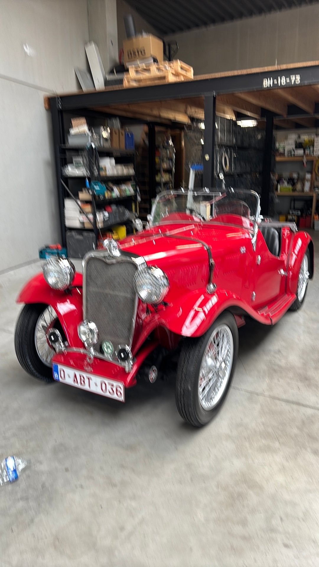 Singer nine le mans, Auto's, Bedrijf, Te koop
