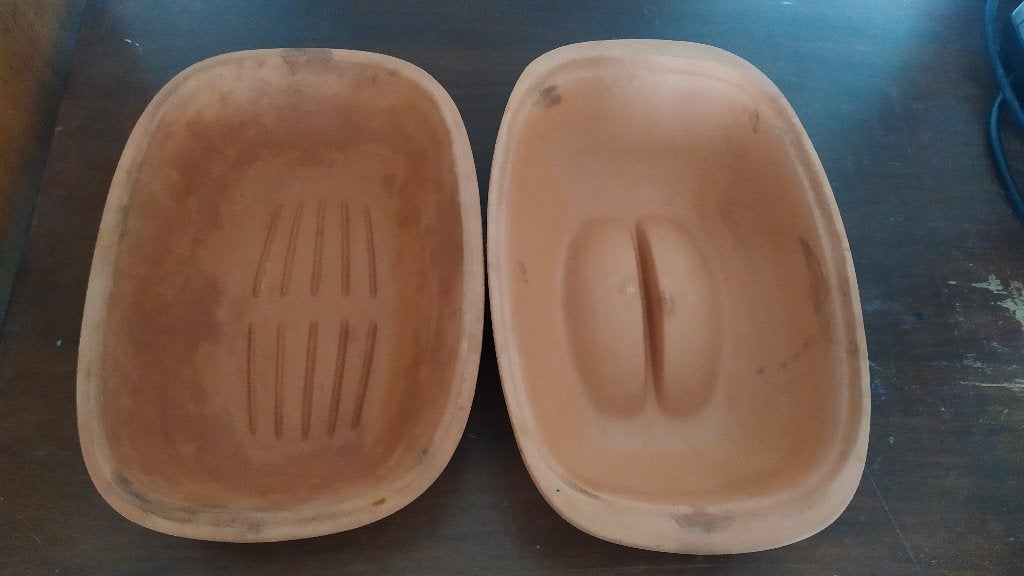 RÖMERTOPF, Maison & Meubles, Cuisine | Casseroles & Poêles, Avec couvercle, Enlèvement, Utilisé, Pierre/céramique