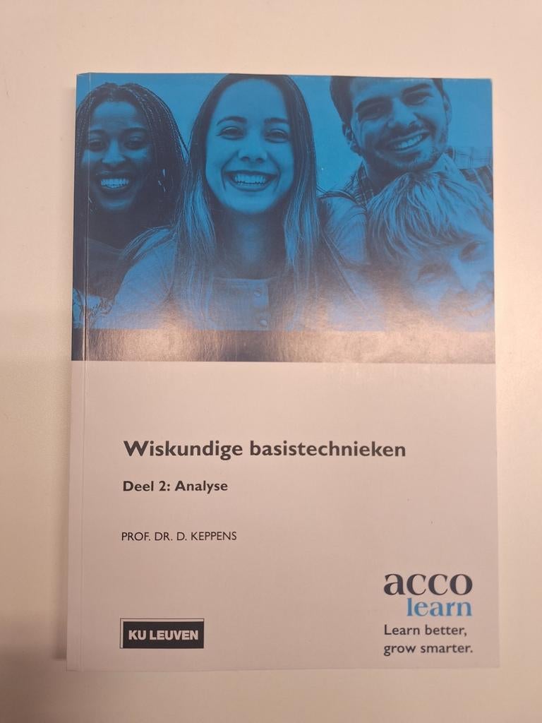 Dirk Keppens - Wiskundige basistechnieken, Boeken, Ophalen of Verzenden, Dirk Keppens