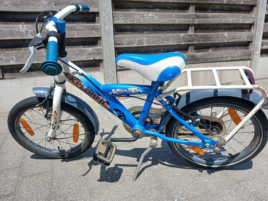 Kinderfiets 16inch, Fietsen en Brommers, Fietsen | Jongens, Ophalen, Gebruikt, Velgrem, Handrem