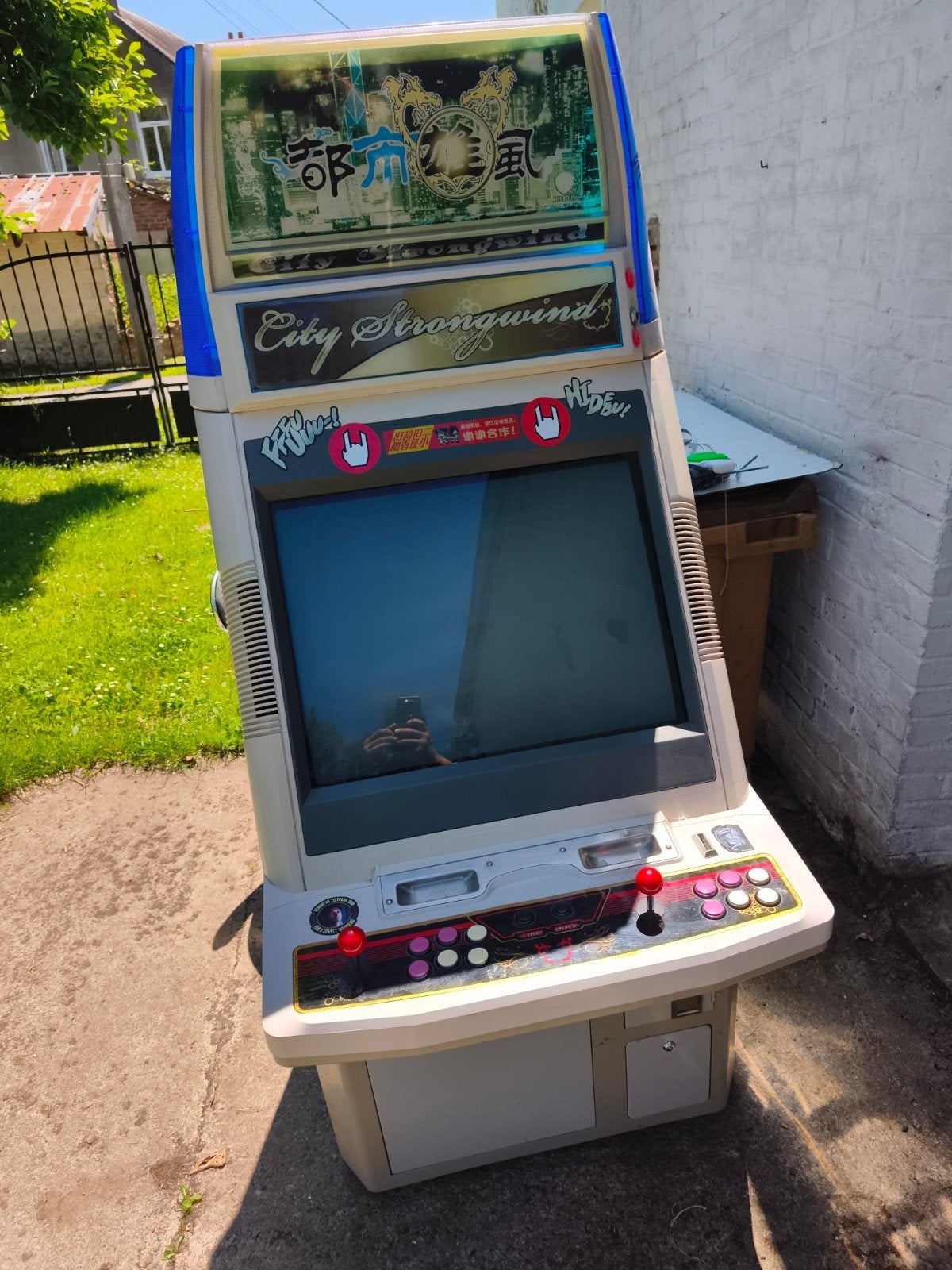 Borne arcade City strongwind prox frontière dispo appellez, Verzamelen, Automaten | Gokkasten en Fruitautomaten, Ophalen