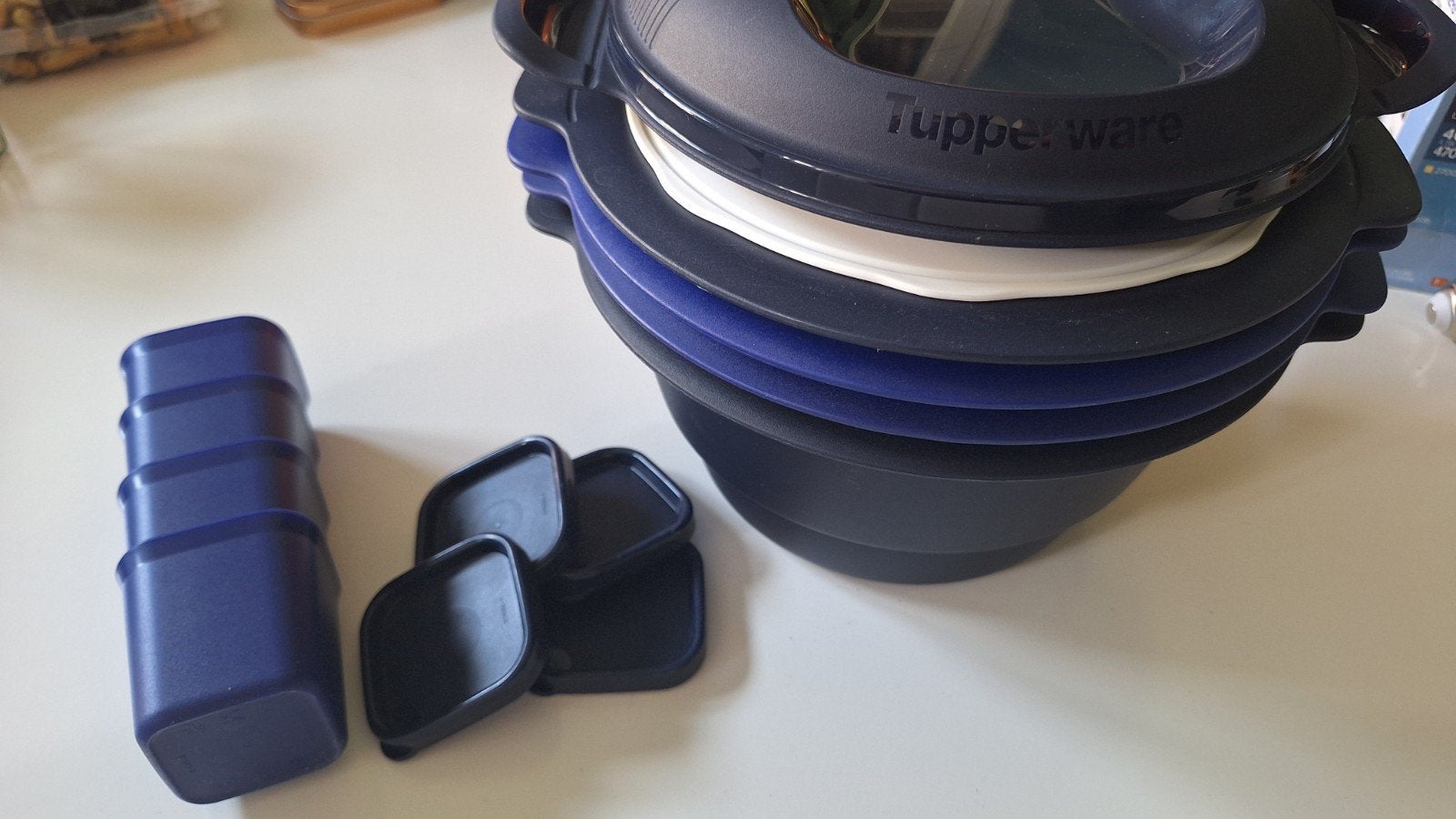 Tupperware urban 2L nieuw, Ophalen of Verzenden, Nieuw, Blauw
