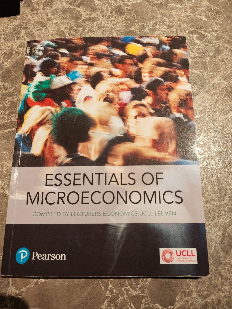 Essentials of Microeconomics, Boeken, Ophalen, Zo goed als nieuw, Hogeschool, Pearson