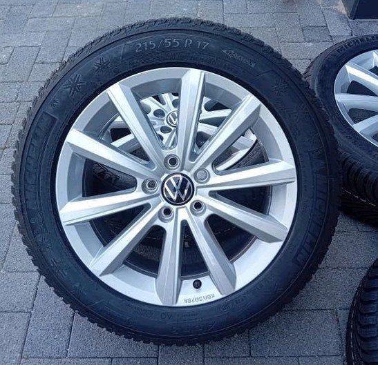Winterbanden velgen alu VW Troc Passat 17inch 5x112 8mm NEW❄, Ophalen
