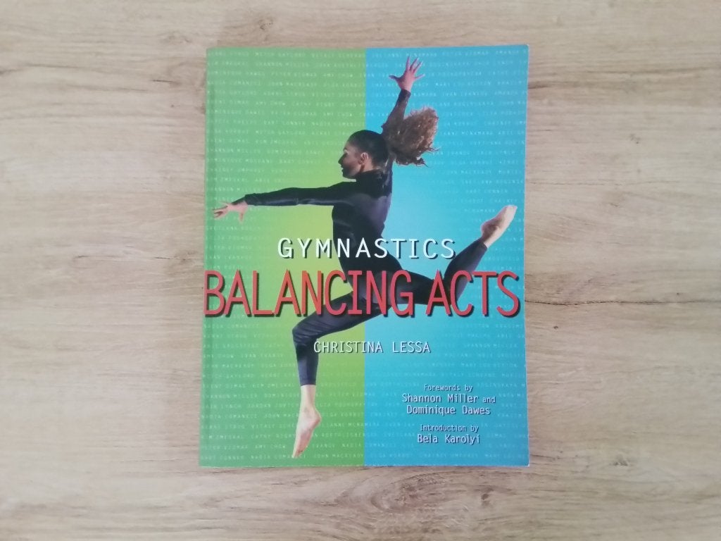 Boek: Gymnastics - Balancing Acts (1992 and 1996 olympics), Ophalen, Gelezen