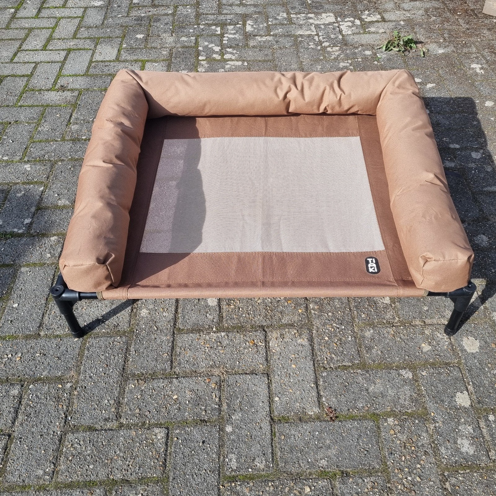 honden bed, Ophalen