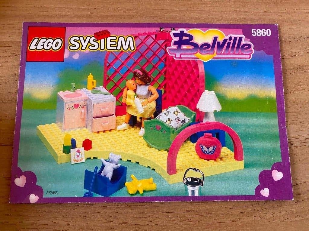 Lego Belville 5860, Complete set met handleiding, vintage, Lego, Ensemble complet, Instructions incluses, Comme neuf