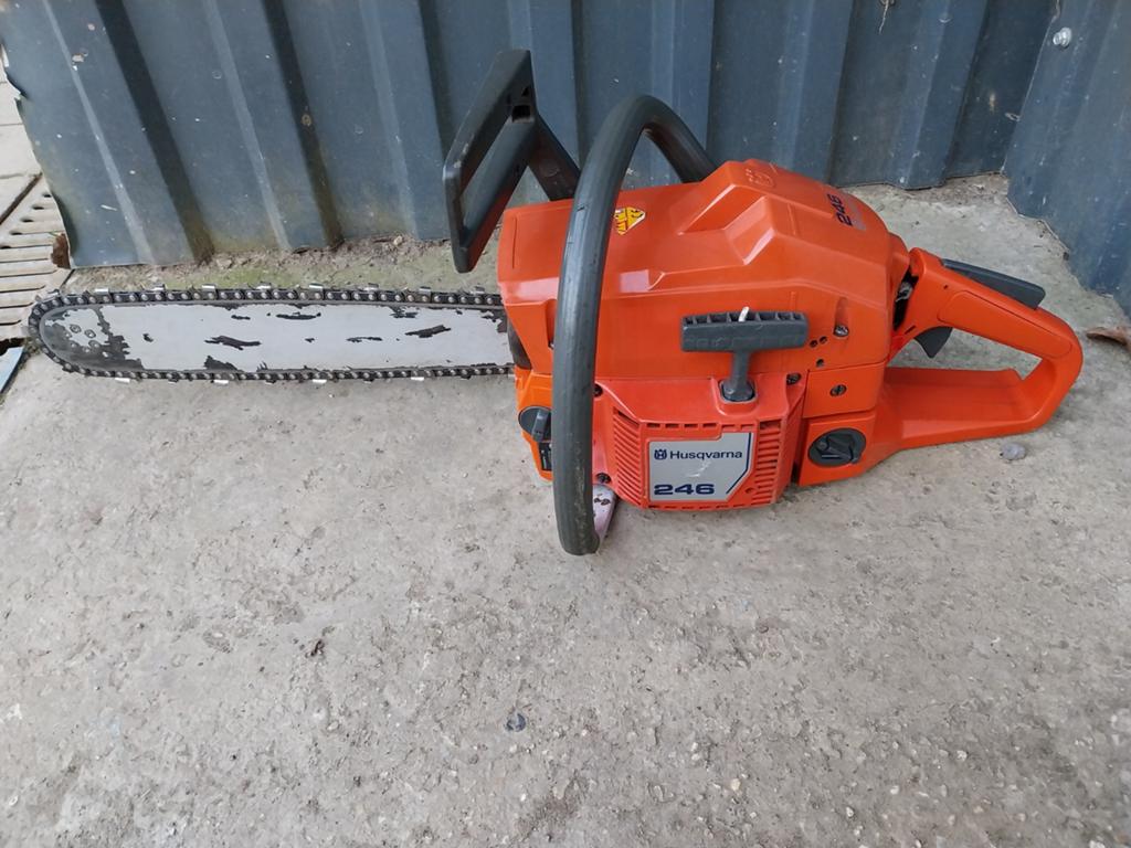 Tronçonneuse Husqvarna 246, Enlèvement