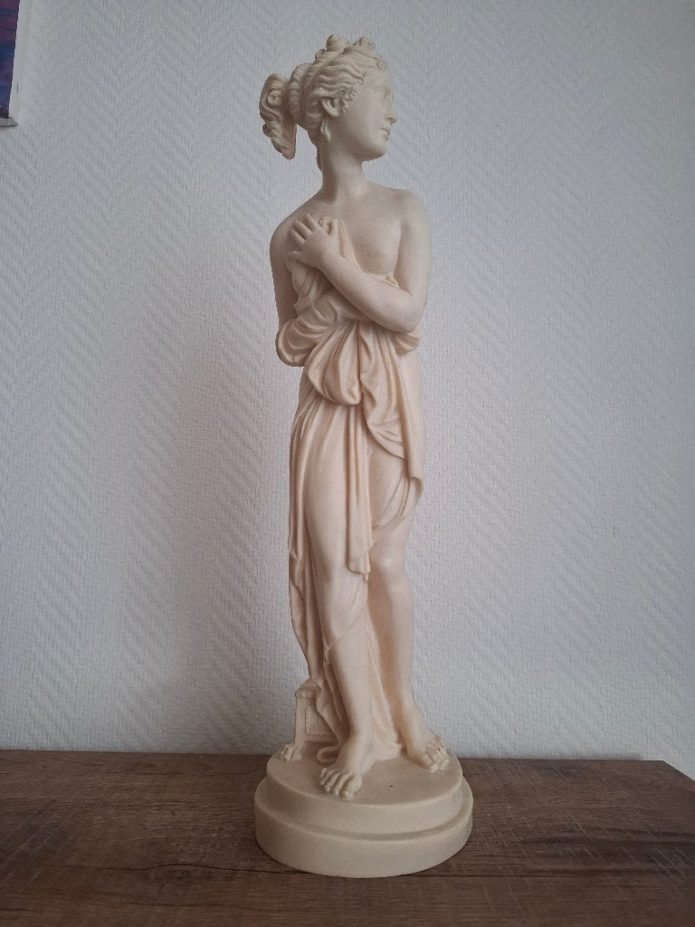 Vintage beeld venus itallca gesigneerd A Santini, Antiek en Kunst, Ophalen, Klassiek, Beeld