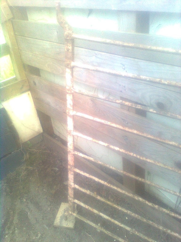 a vendre porte de jardin en fer rigide, Ophalen, IJzer