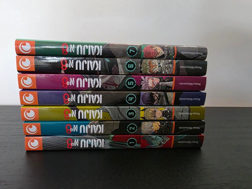 Kaiju n8 tome 1 à 15, Comics, Enlèvement