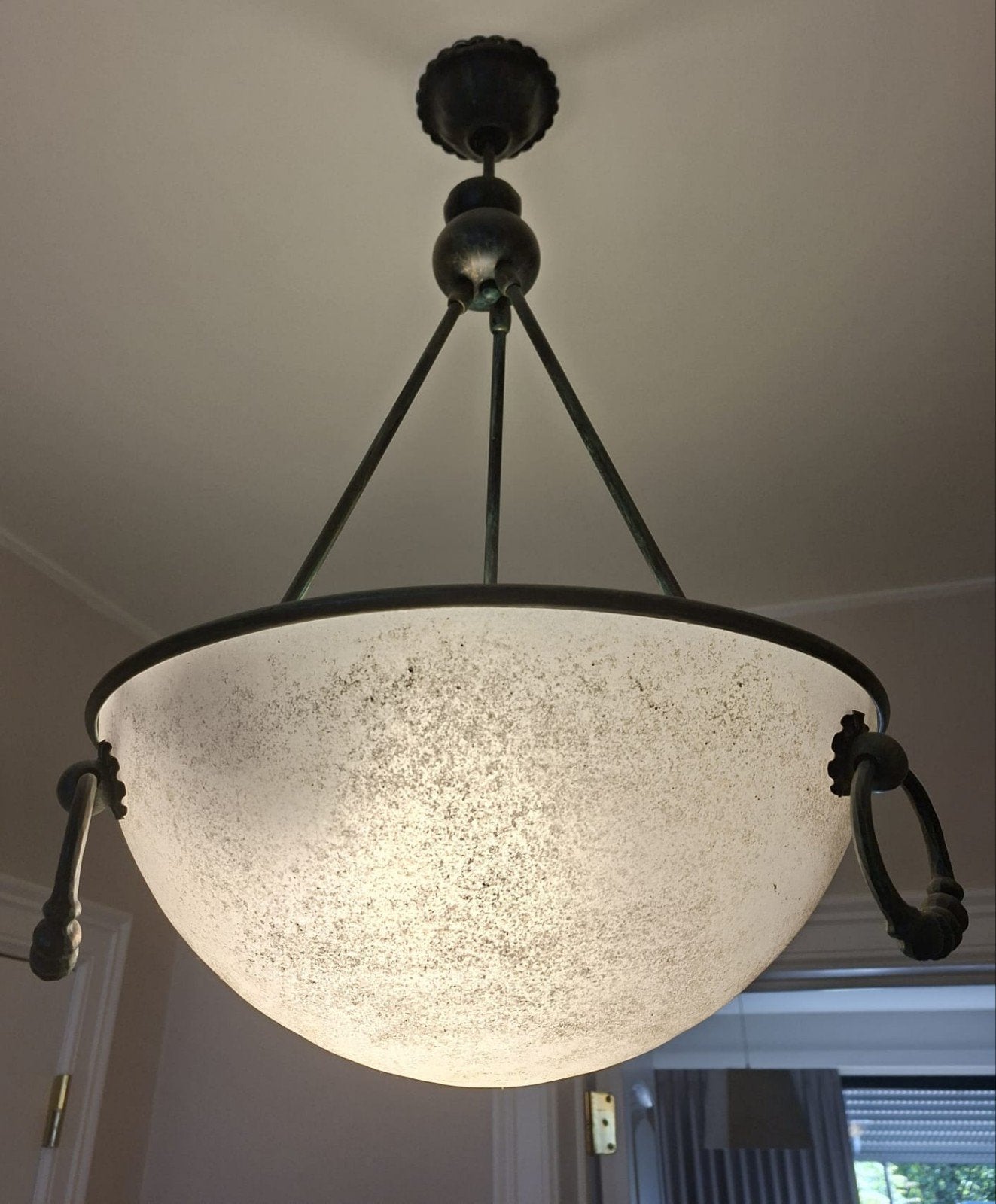 Hanglamp, Ophalen