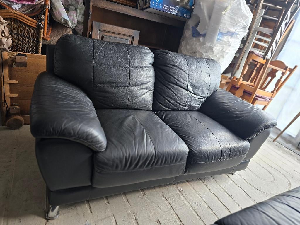 Gratis Zwarte Zetel, Ophalen, Kunststof, Gebruikt, 150 tot 200 cm