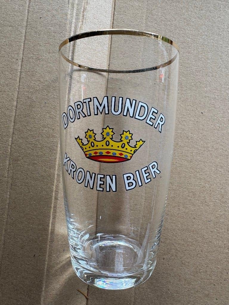 Kronen Dortmunder Bier, Enlèvement ou Envoi, Utilisé, Verre ou Verres, Autres marques