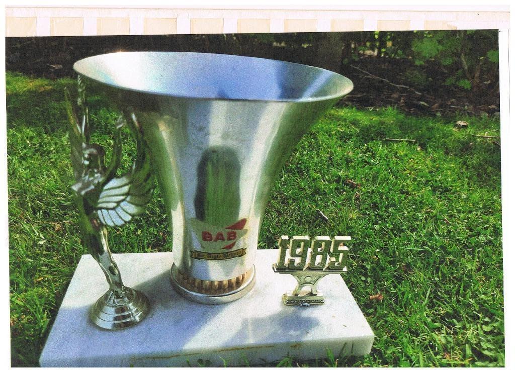 BAB OUDE TROFEE, Verzamelen, Biermerken, Verzenden, Zo goed als nieuw, Overige typen