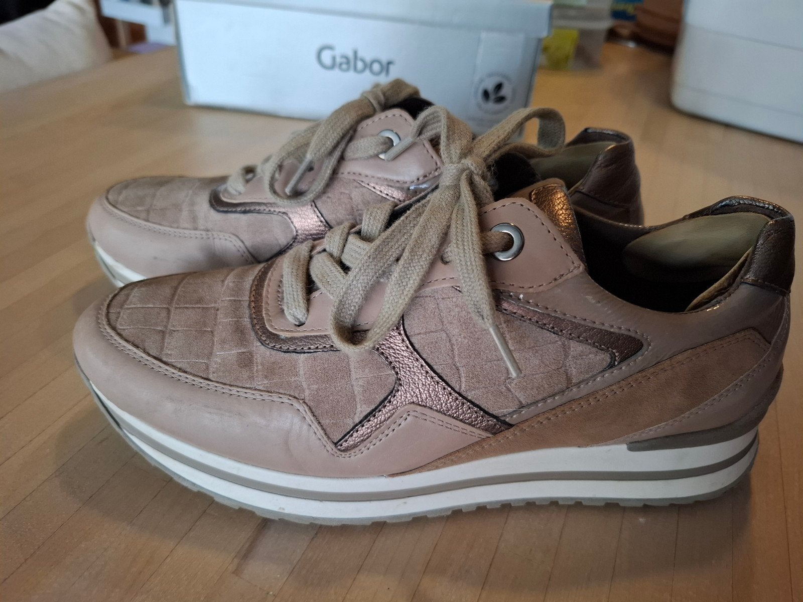 Gabor sneakers comfort 39, Ophalen, Bruin, Gabor, Zo goed als nieuw