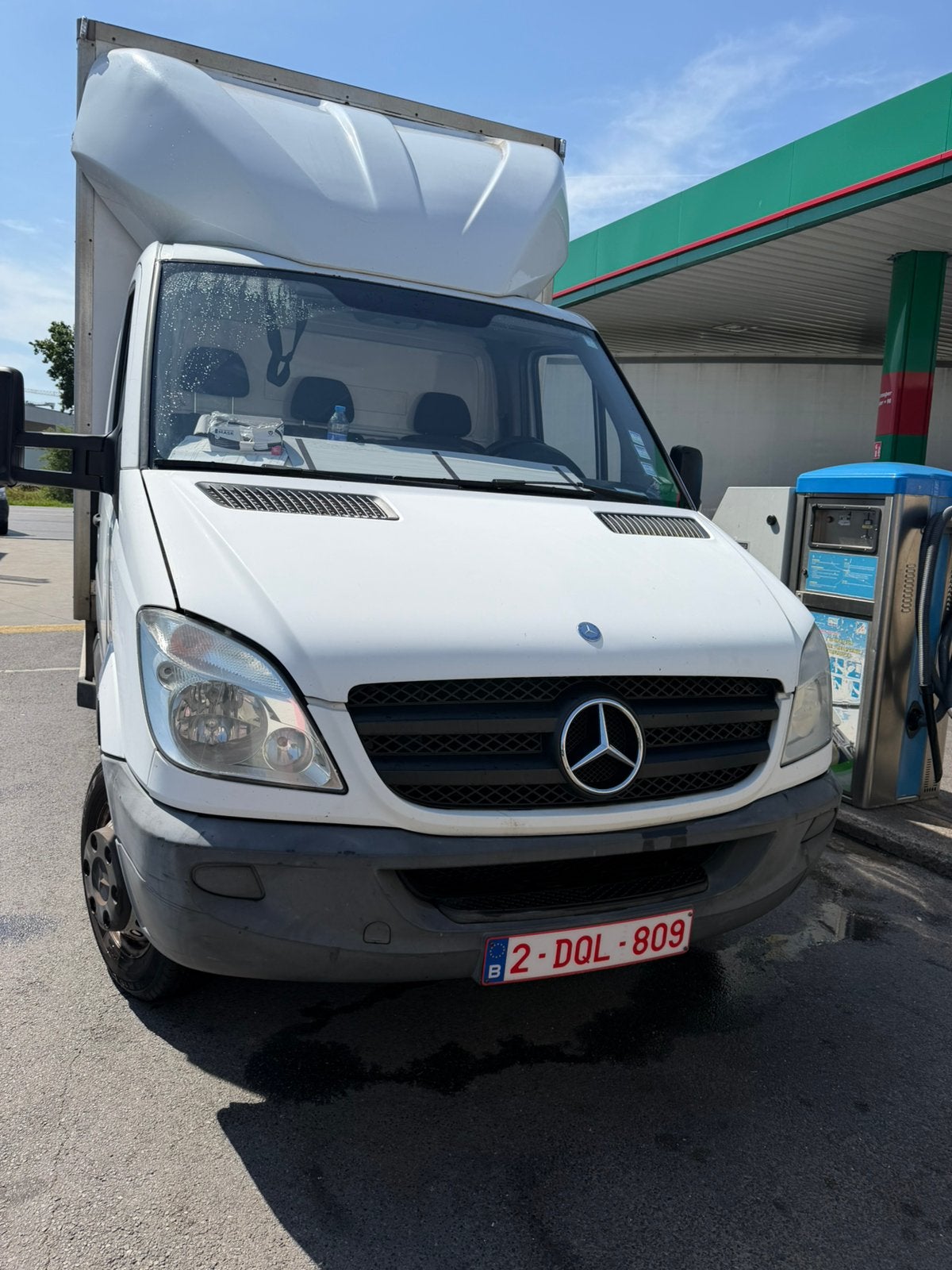 Mercedes sprinter hooge kabin laadklep, Autos, Mercedes-Benz, Achat, Entreprise, 3 places, Boîte manuelle