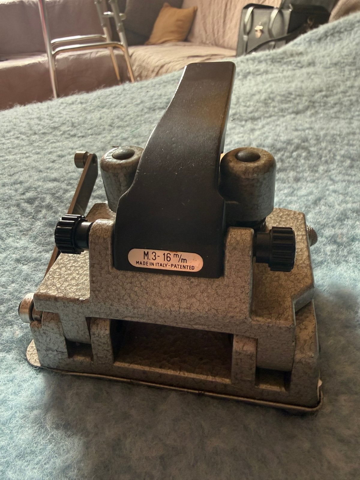 Catozzo 16mm plak en knip pers, Bricolage & Construction, Outillage | Pièces de machine & Accessoires, Enlèvement, Comme neuf