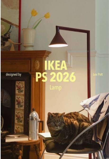 Lampe rétro bordeaux Ikea PS 2026, Maison & Meubles, Neuf, GU10, Métal, Retro