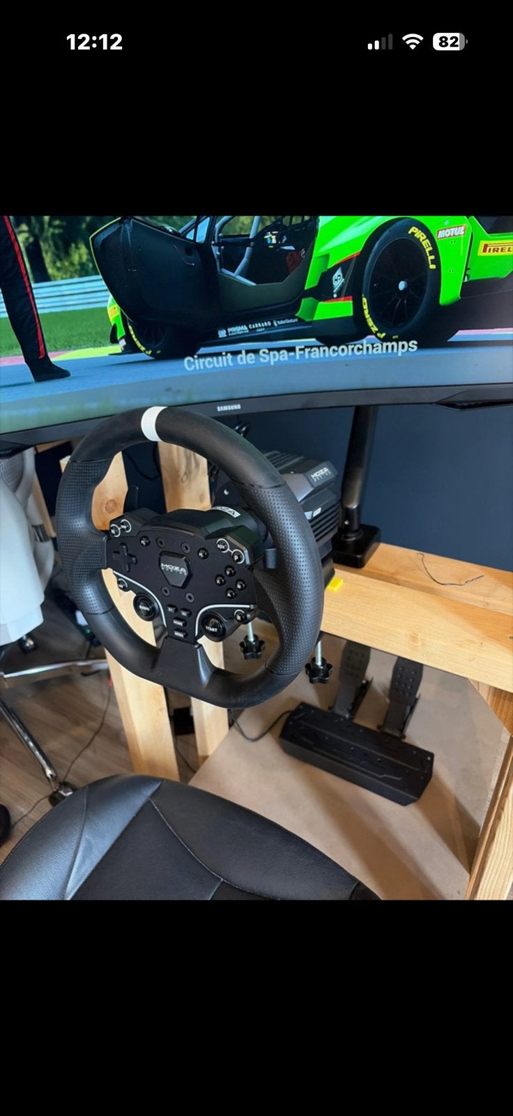 Volant moza r5 pro pack, Consoles de jeu & Jeux vidéo, Jeux | PC, Enlèvement, Comme neuf, Simulation