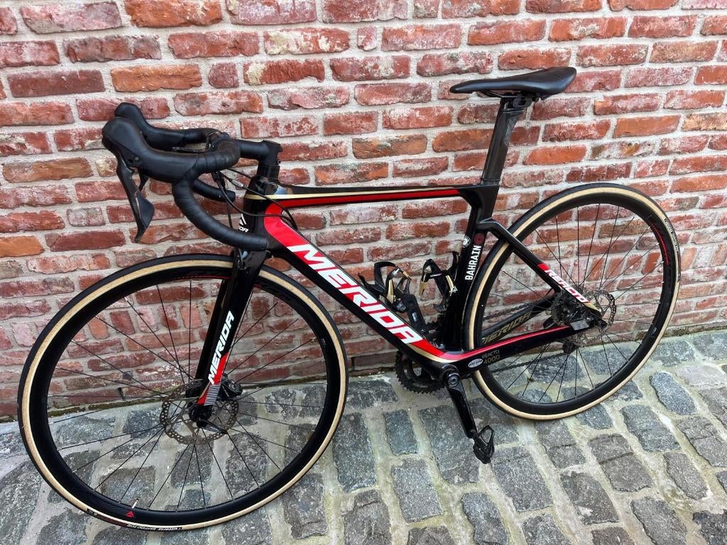 Racefiets Merida Reacto, Fietsen en Brommers, Fietsen | Racefietsen, Gebruikt, Carbon, Heren, Meer dan 20 versnellingen