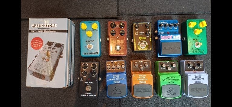 Gitaar effect pedalen , NUX , Behringer , TC Electronic., Ophalen of Verzenden, Nieuw, Compressor