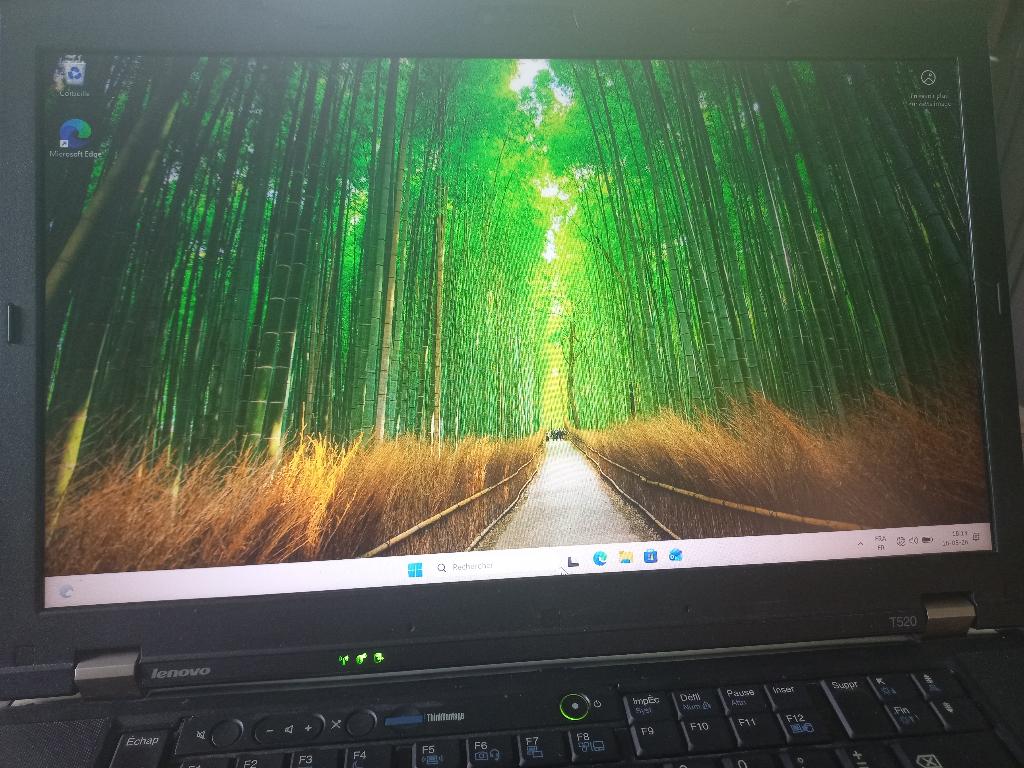 Pc portable Lenovo T520, 256 GB, HDD, 8 GB, Enlèvement