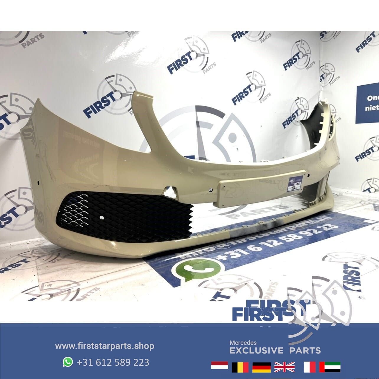 W447 BUMPER A4478856000 V KLASSE FACELIFT VOORBUMPER GRIJS O, Utilisé, -, Avant, -