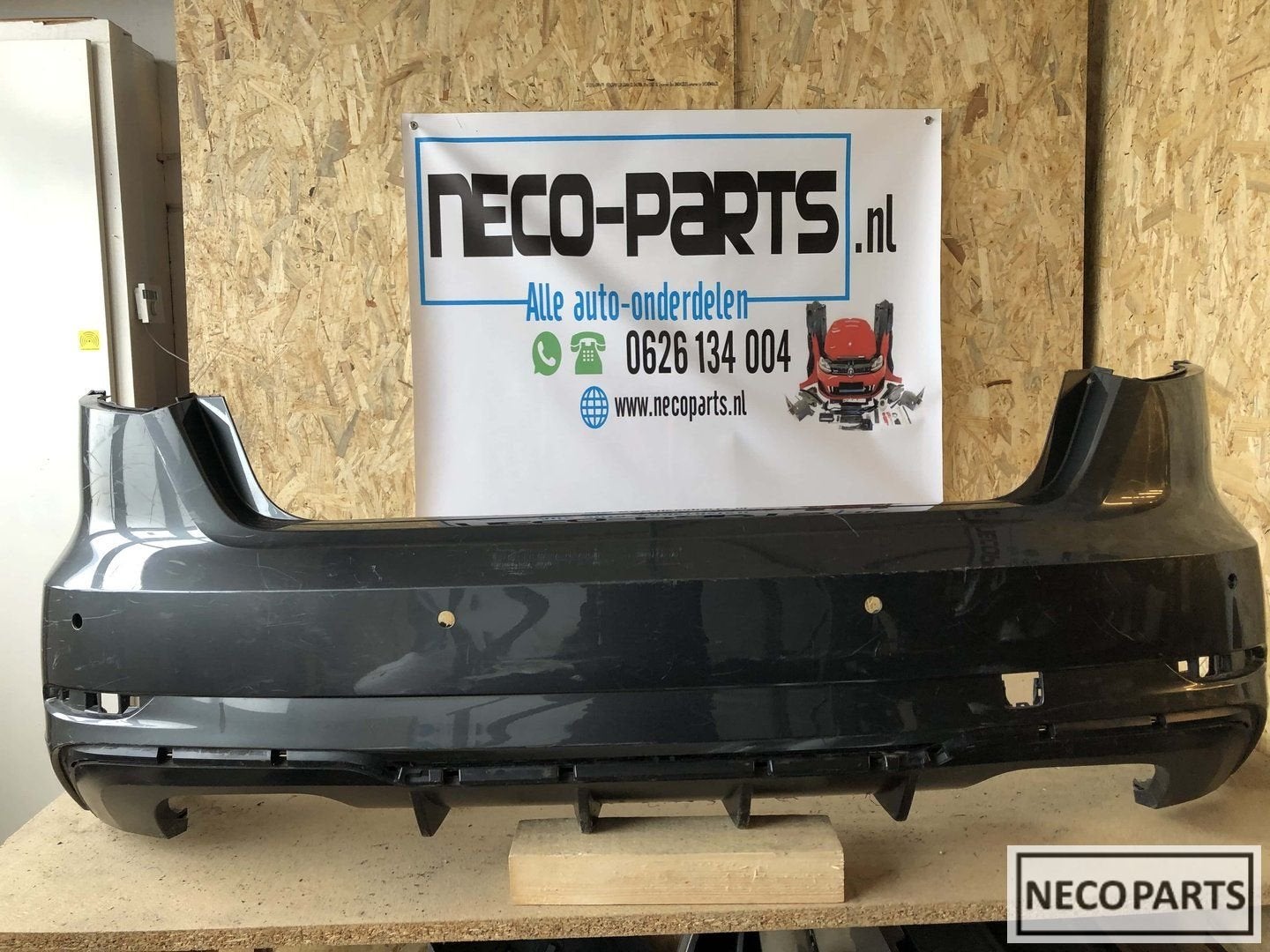 Audi A3 8V S3 facelift Sportback bumper achterbumper hatchba, Ophalen, Gebruikt, -, -
