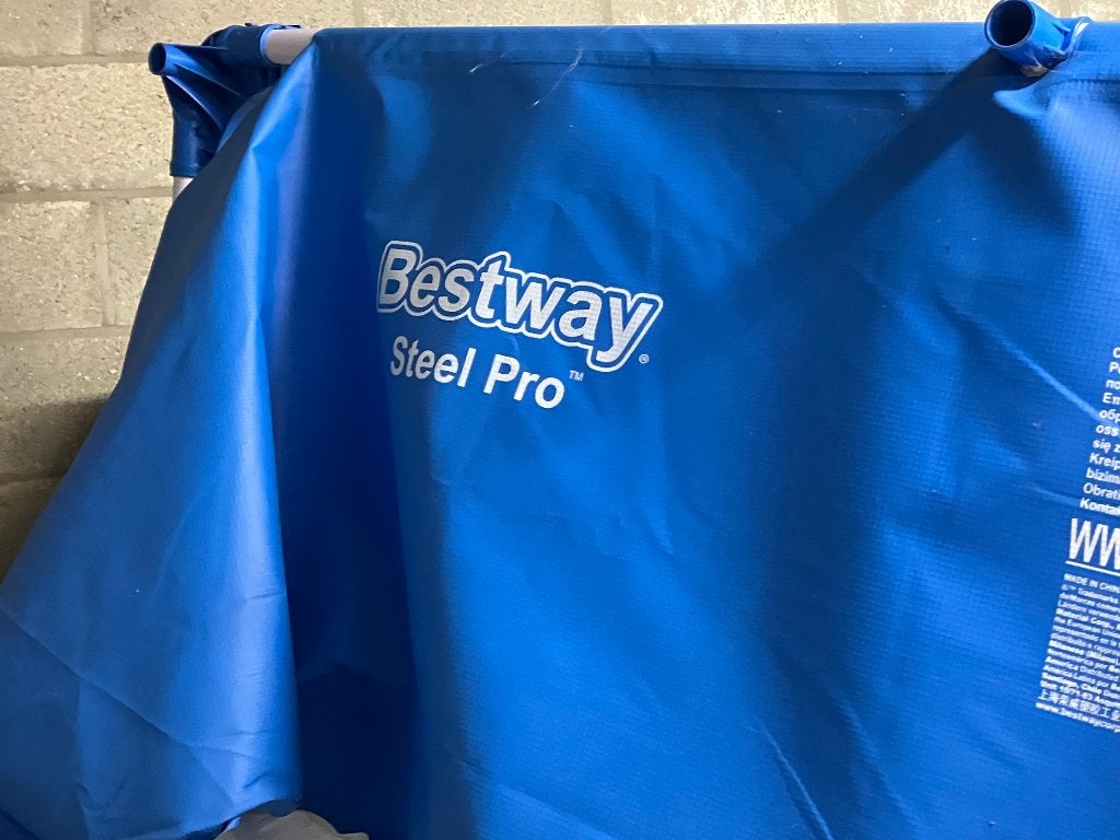 zwembad Bestway 400 x 200 + pomp + ladder, 200 à 400 cm, Moins de 200 cm, Comme neuf, Enlèvement