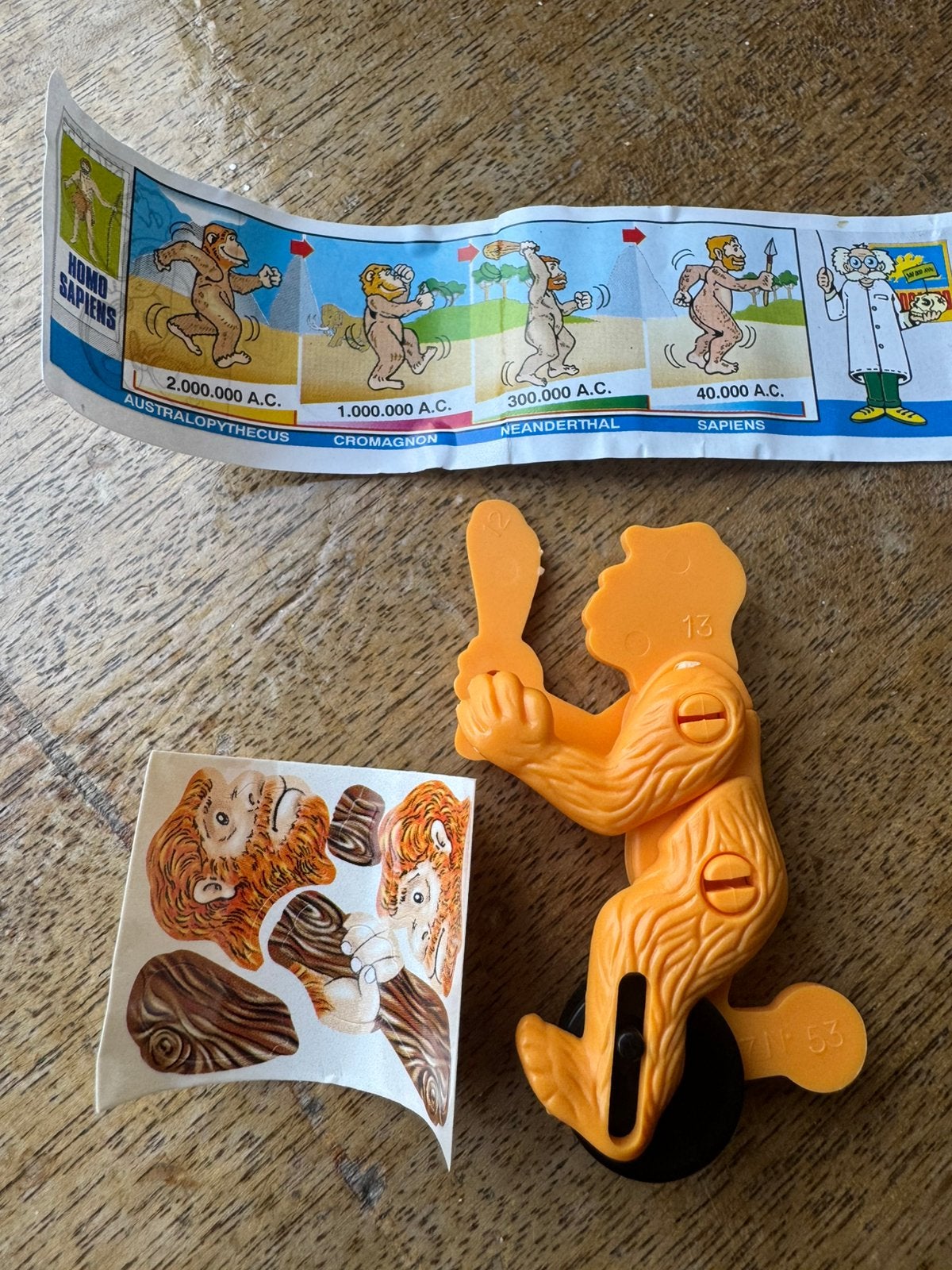Verrassingseieren kindersurprise Homo Sapiens, Verzamelen, Ophalen, Nieuw, K-nummers