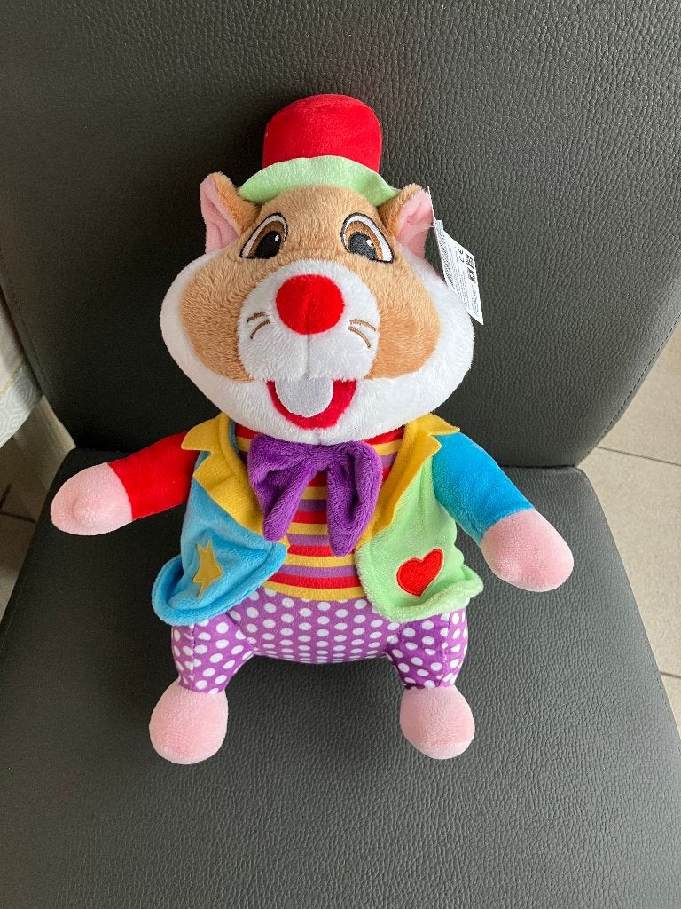 Nieuwe Albert Heijn ( ah ) hamster - Clown - Carnaval, Kinderen en Baby's, Ophalen of Verzenden, Nieuw, Hamster, Albert Heijn