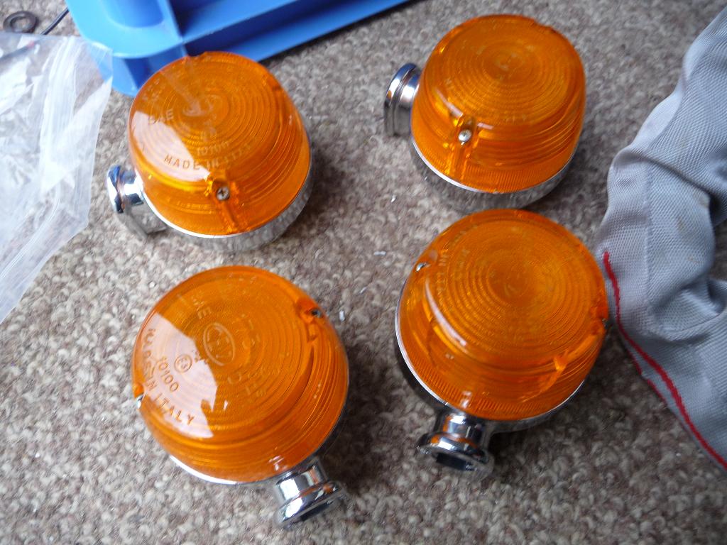 Kit de 4 clignotants CEV Laverda 750 10003C 1974, Enlèvement ou Envoi, Utilisé