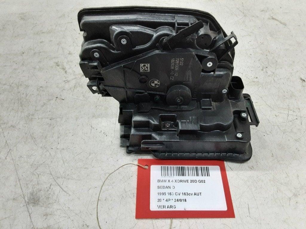 SERRURE DE PORTE ARRIÈRE GAUCHE BMW X4 (G02) (7281939), Arrière, Utilisé, BMW, Petuelring 130
80809  München, DE