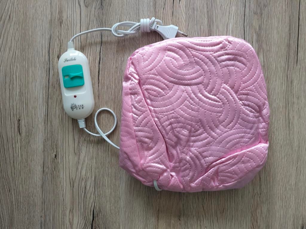 Casque chauffant électrique pour soins cheveux