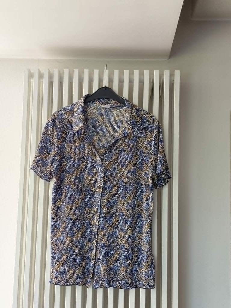 Blouse maat 44, Kleding | Dames, Blouses en Tunieken, Blauw, Maat 42/44 (L), Ophalen of Verzenden, Zo goed als nieuw