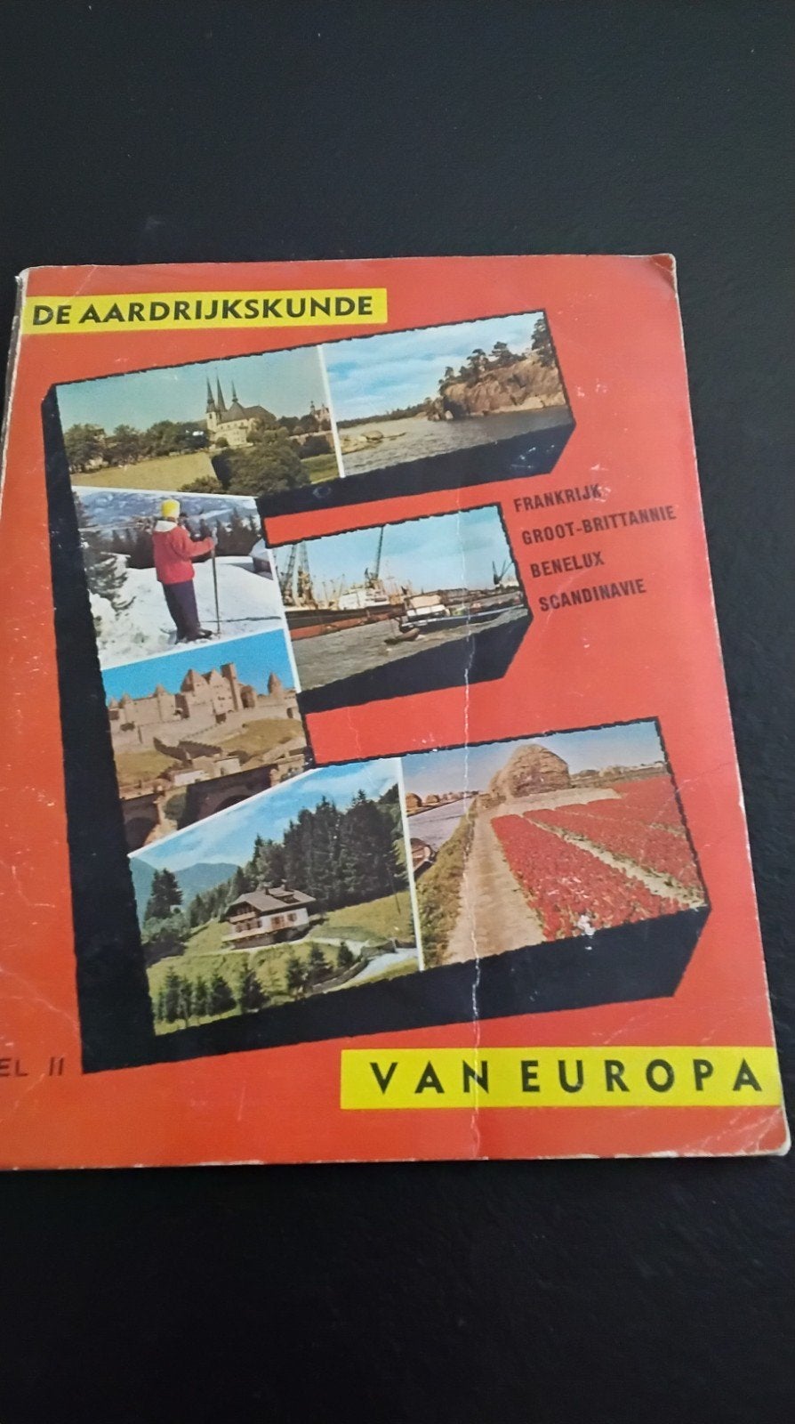 KUIFJE UITGAVE aardrijkskunde EUROPA deel twee, Boeken, Prentenboeken en Plaatjesalbums, Ophalen of Verzenden, Gelezen, Plaatjesalbum