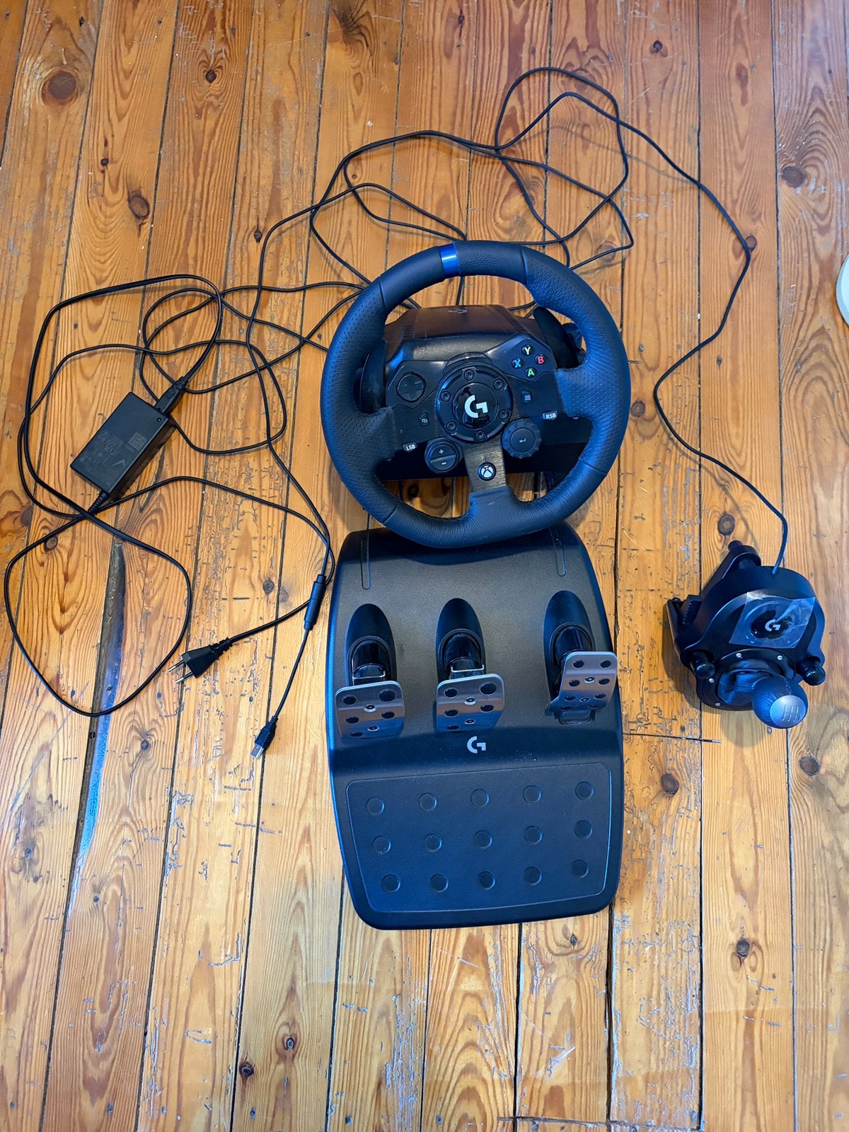 Logitech G923 TrueForce (Xbox/PC), Ophalen, Zo goed als nieuw, Voeding of Kabel